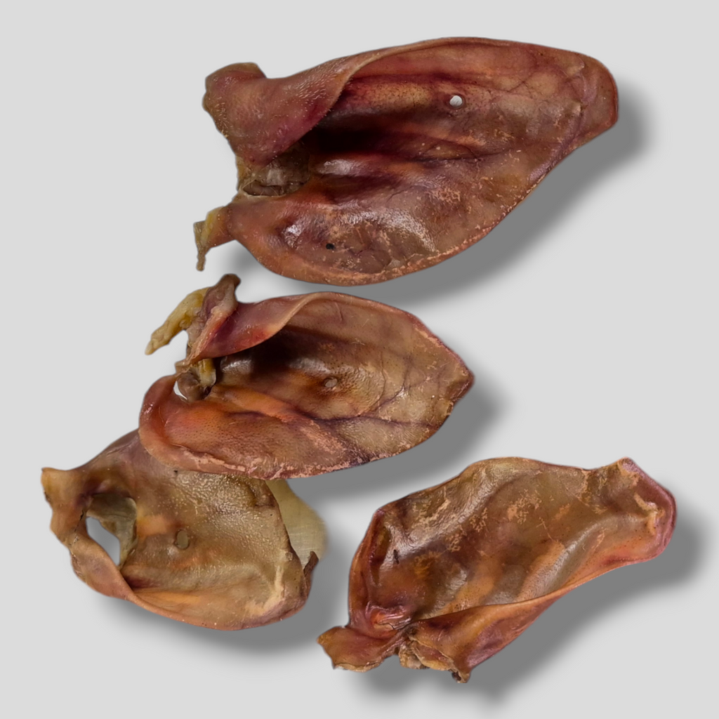 Getrocknete Schweineohren für Hunde | 100% Natur | Kausnack