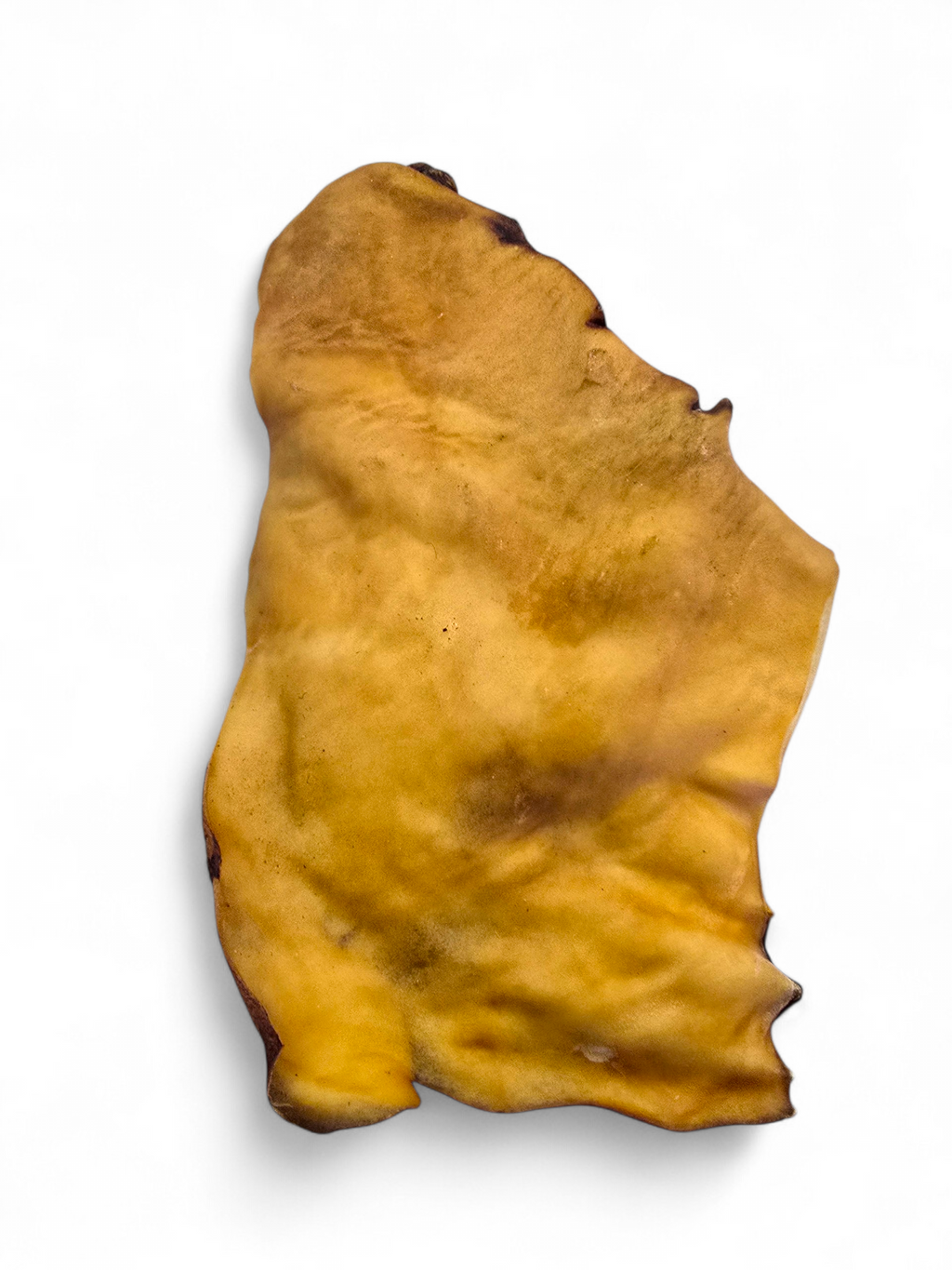 Getrocknete Rinderhaut Lappen für Hunde | 100% Rind | Kausnack