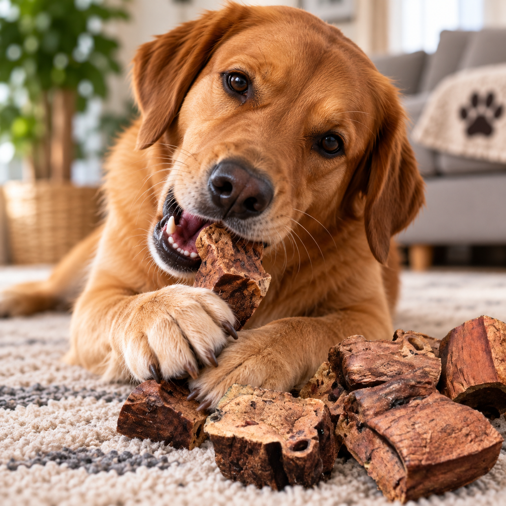 Getrocknete Pferdelunge für Hunde | 100% Pferd | Hundesnack